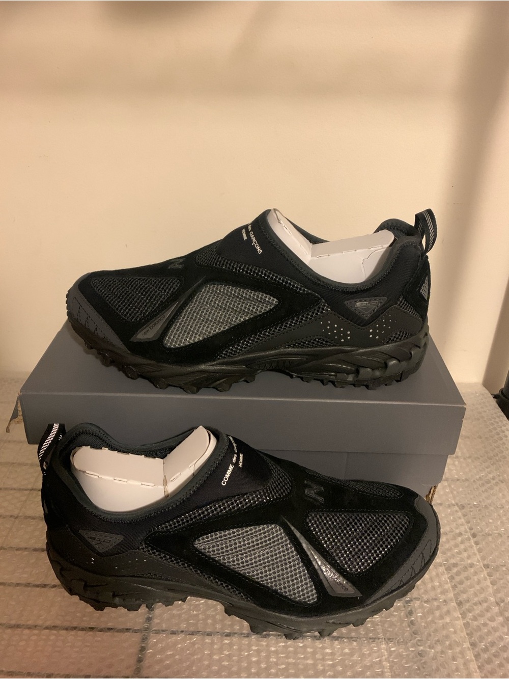 Comme des Garçons Homme x New Balance 610S Black ML610SCD - Men’s Size 7.5